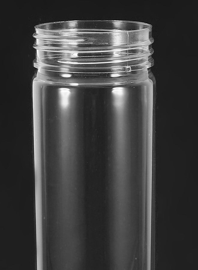 STOBAZA Transparent Storage Tank with Lid Set of 3 Kitchen Storage Containers for Food 9.64In Tall Airtight Canisters for Beans Grains and Snacks - Image 2